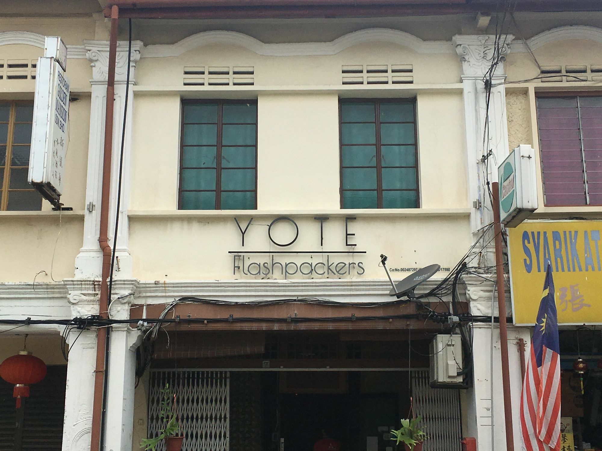 Yote Flashpackers Malacca Eksteriør bilde